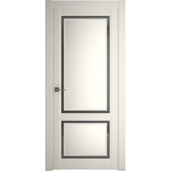 Межкомнатные двери Albera Афина 2 (матовое зеркало "Грей") купить с доставкой