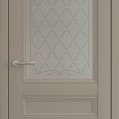 Межкомнатные двери Albera Византия ДО Vinyl  купить с доставкой