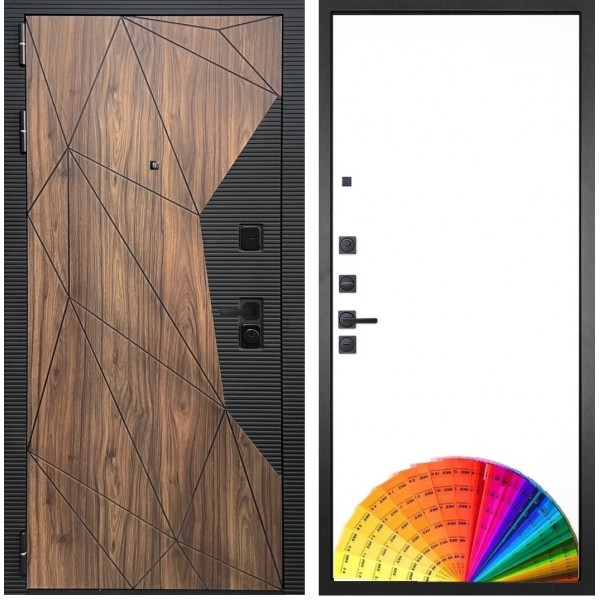 Входная дверь ГРАНИТ КОНТИНЕНТ 49 (под покраску)  купить с доставкой