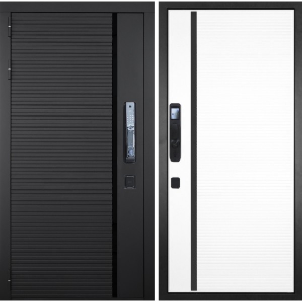 Входная дверь ГРАНИТ ПИАНО СМАРТ 53 (Умный замок)  купить с доставкой