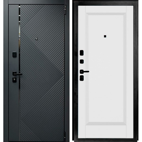 Входная дверь Elporta Porta R 87.П1 Graphite Pro/Alaska купить с доставкой