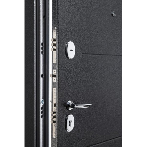 Входная дверь Elporta Porta S 104.П22 Антик Серебро/Bianco Veralinga купить с доставкой