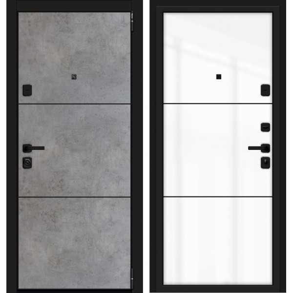 Входная дверь Elporta Porta M П50.П50 (AB-4) Dark Concrete/Angel купить с доставкой