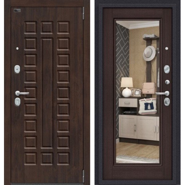Входная дверь Elporta Porta S 51.П61 Almon 28/Wenge Veralinga купить с доставкой