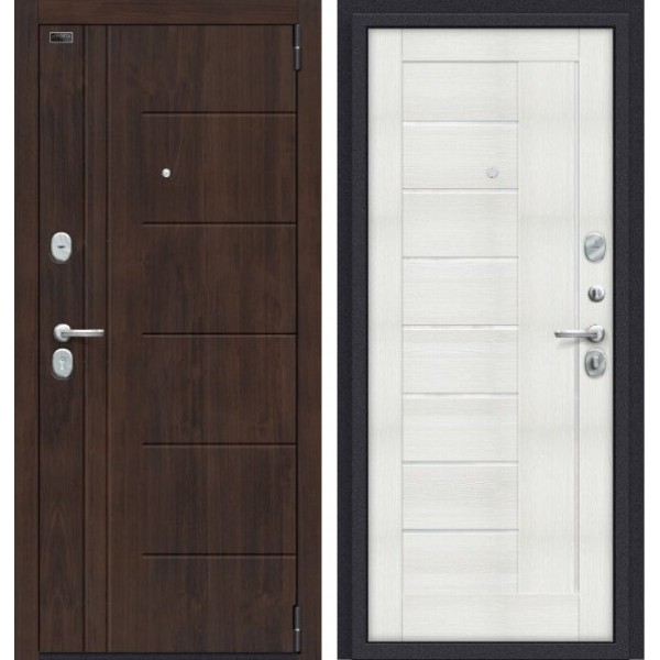 Входная дверь Elporta S 9.П29 Almon 28/Bianco Veralinga        купить с доставкой