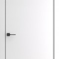 Межкомнатные двери Elporta Порта-50 4AB Monochrome (черная алюминиевая кромка)  купить с доставкой