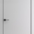 Межкомнатные двери Elporta Порта-50 4AB Monochrome (черная алюминиевая кромка)  купить с доставкой