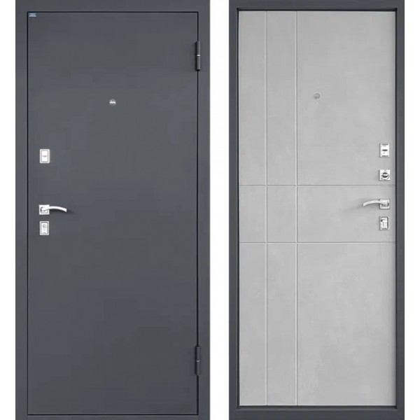 Входная дверь Промет Титан Антеро Бетон снежный купить с доставкой