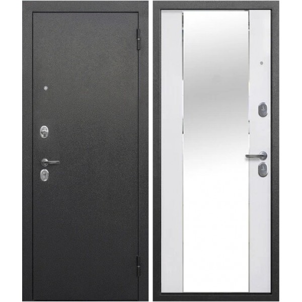 Входная дверь Тайга 7см Зеркало  купить с доставкой