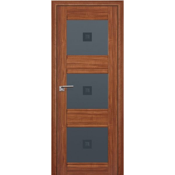 Межкомнатные двери Profil Doors 4X (стекло графит, узор прозрачный фьюзинг ) купить с доставкой