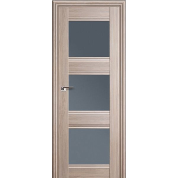 Межкомнатные двери Profil Doors 4X (стекло графит) купить с доставкой