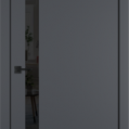 Межкомнатные двери URBAN 1SV BLACK  купить с доставкой